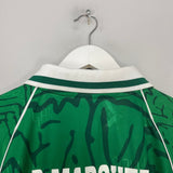 Shop 1999 MEXICO MARQUEZ #4 *BNWT* HOME SHIRT (L) GARCIS, classic football shirts, vintage football shirts & retro soccer jerseys at Cult Kits