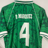 Shop 1999 MEXICO MARQUEZ #4 *BNWT* HOME SHIRT (L) GARCIS, classic football shirts, vintage football shirts & retro soccer jerseys at Cult Kits