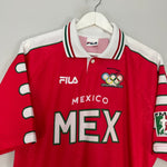 Shop 1999 MEXICO PAN AMERICAN GAMES AWAY SHIRT (L) FILA, classic football shirts, vintage football shirts & retro soccer jerseys at Cult Kits
