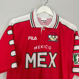 Shop 1999 MEXICO PAN AMERICAN GAMES AWAY SHIRT (L) FILA, classic football shirts, vintage football shirts & retro soccer jerseys at Cult Kits