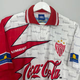 Shop 1999 NECAXA HOME SHIRT (L) UMBRO, classic football shirts, vintage football shirts & retro soccer jerseys at Cult Kits