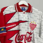 Shop 1999 NECAXA HOME SHIRT (L) UMBRO, classic football shirts, vintage football shirts & retro soccer jerseys at Cult Kits