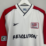 Shop 1999 NEW ENGLAND REVOLUTION AWAY SHIRT (XL) REEBOK, classic football shirts, vintage football shirts & retro soccer jerseys at Cult Kits