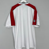 Shop 1999 NEW ENGLAND REVOLUTION AWAY SHIRT (XL) REEBOK, classic football shirts, vintage football shirts & retro soccer jerseys at Cult Kits