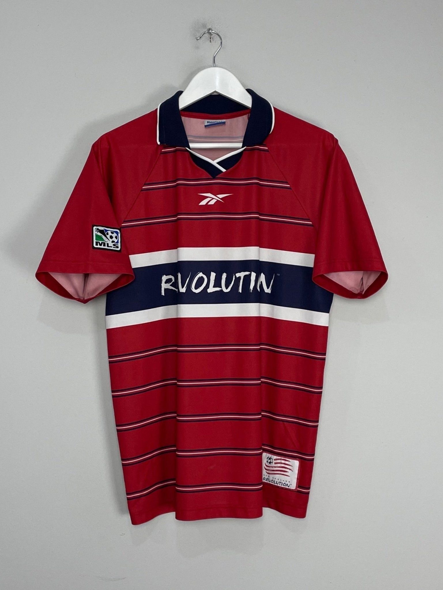 Shop 1999 NEW ENGLAND REVOLUTION THIRD SHIRT (M) REEBOK, classic football shirts, vintage football shirts & retro soccer jerseys at Cult Kits