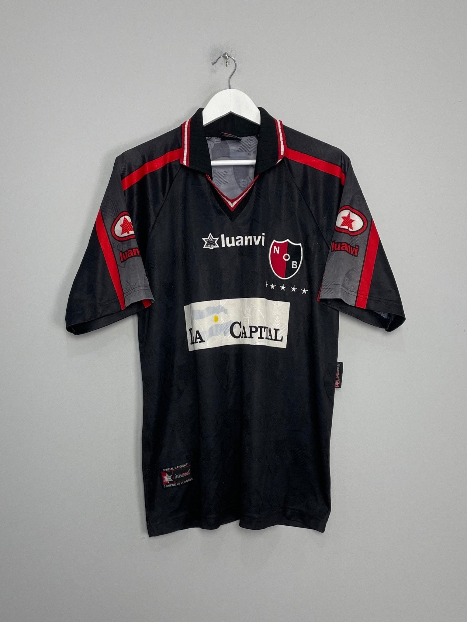 Shop 1999 NEWELLS OLD BOYS THIRD SHIRT (L) LUANVI, classic football shirts, vintage football shirts & retro soccer jerseys at Cult Kits