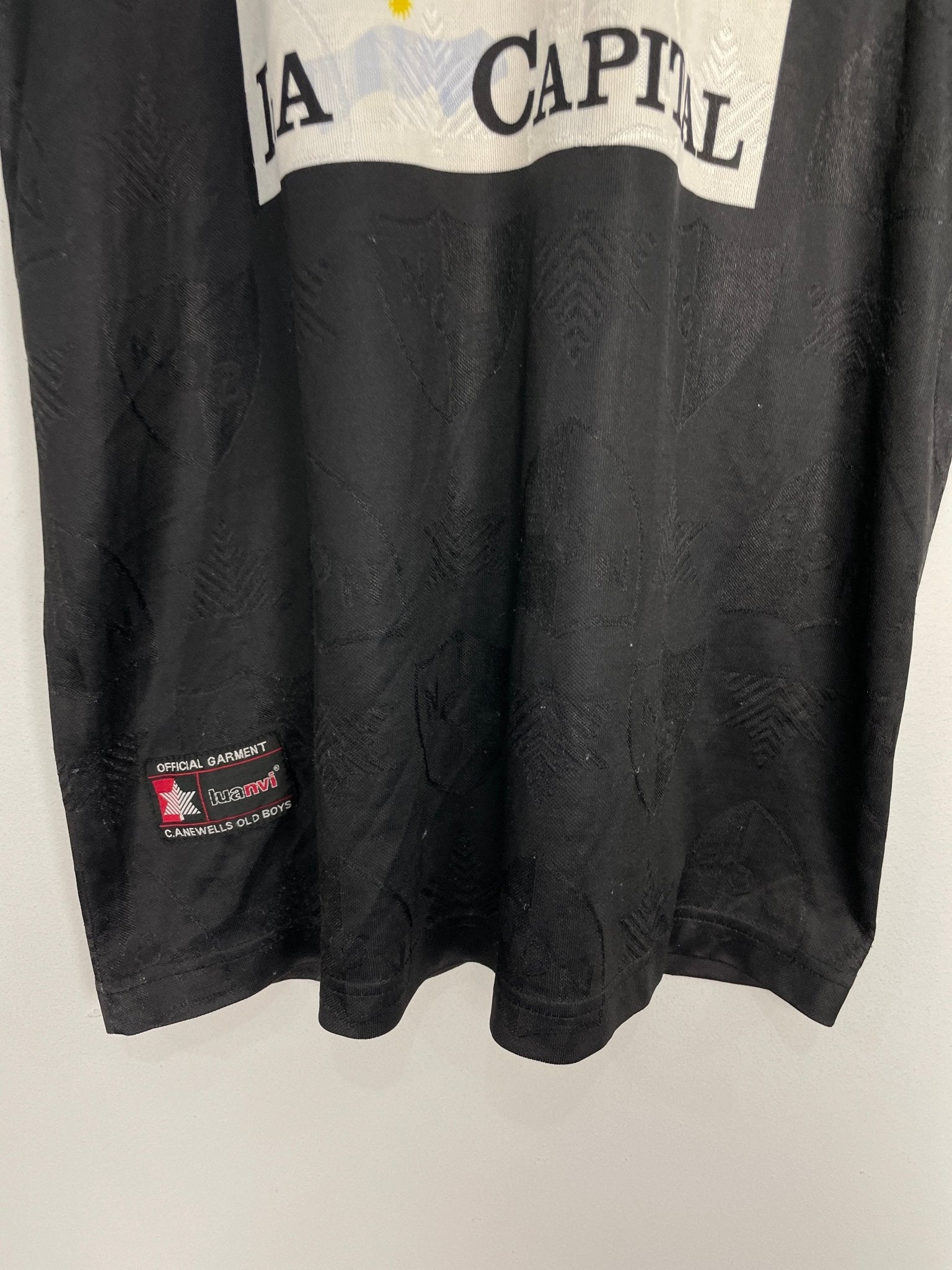 Shop 1999 NEWELLS OLD BOYS THIRD SHIRT (L) LUANVI, classic football shirts, vintage football shirts & retro soccer jerseys at Cult Kits