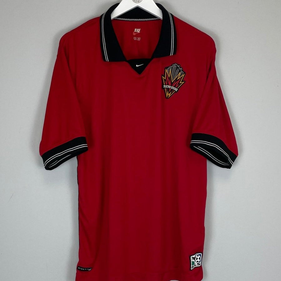 1999 NY/NJ METROSTARS TRAINING SHIRT (XL) NIKE - Cult Kits - XL - Buy Vintage Football Shirts, Authentic Retro Football Shirts For Sale, Classic Football Shirts & Soccer Jersey