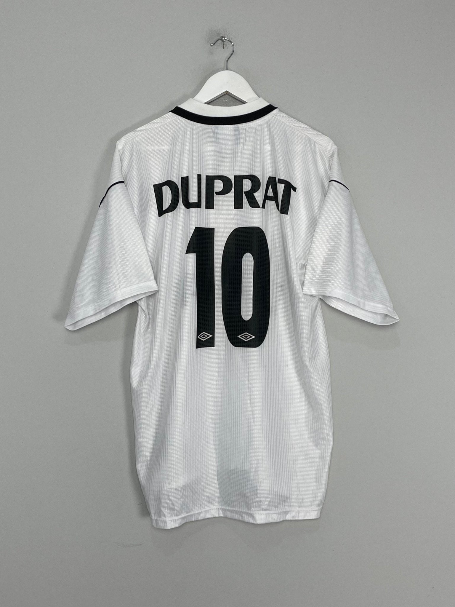 Shop 1999 SANTOS #10 HOME SHIRT (L) UMBRO, classic football shirts, vintage football shirts & retro soccer jerseys at Cult Kits