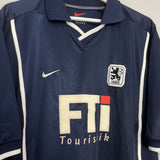 Shop 1999/00 1860 MUNICH AWAY SHIRT (XL) NIKE, classic football shirts, vintage football shirts & retro soccer jerseys at Cult Kits