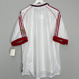 Shop 1999/00 AC MILAN *BNWT* PLAYER ISSUE CENTENARY L/S AWAY SHIRT (XL) ADIDAS, classic football shirts, vintage football shirts & retro soccer jerseys at Cult Kits
