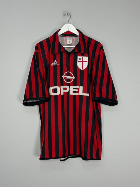 1999/00 AC MILAN CENTENARY HOME SHIRT (XL) ADIDAS – Cult Kits