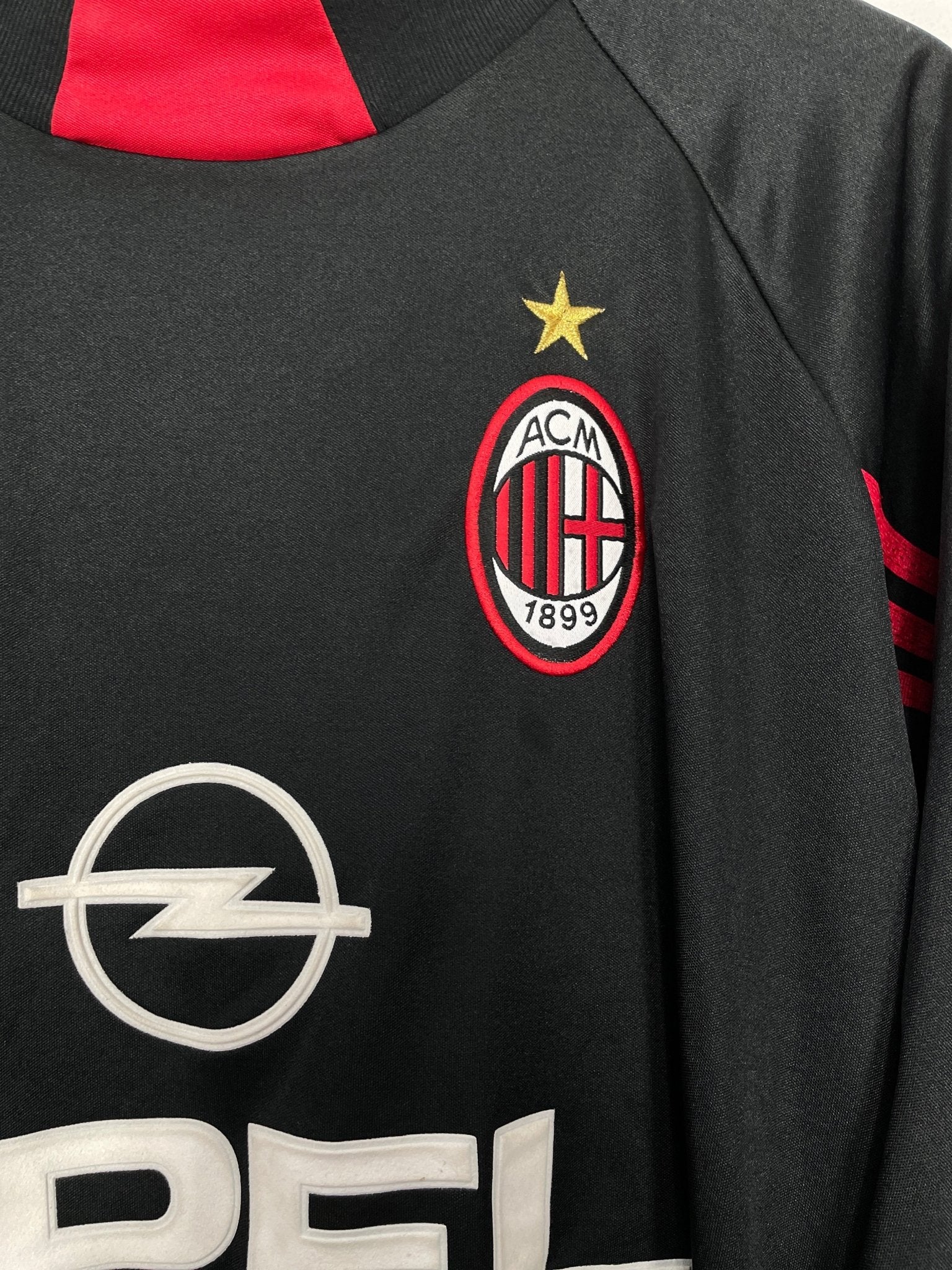 Shop 1999/00 AC MILAN GK SHIRT (L) ADIDAS, classic football shirts, vintage football shirts & retro soccer jerseys at Cult Kits