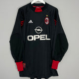 Shop 1999/00 AC MILAN GK SHIRT (L) ADIDAS, classic football shirts, vintage football shirts & retro soccer jerseys at Cult Kits