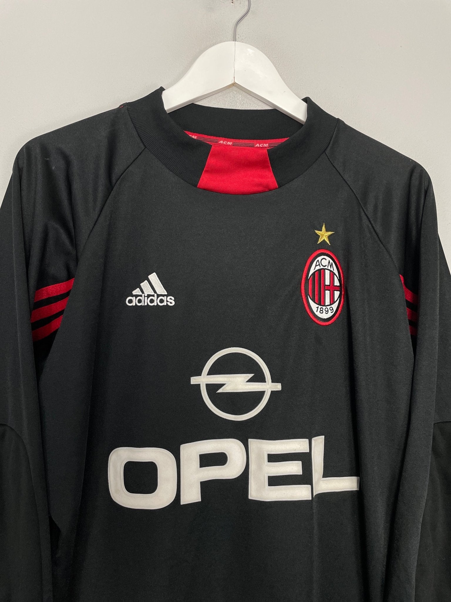 Shop 1999/00 AC MILAN GK SHIRT (L) ADIDAS, classic football shirts, vintage football shirts & retro soccer jerseys at Cult Kits
