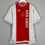 Shop 1999/00 AJAX HOME SHIRT (L) UMBRO, classic football shirts, vintage football shirts & retro soccer jerseys at Cult Kits