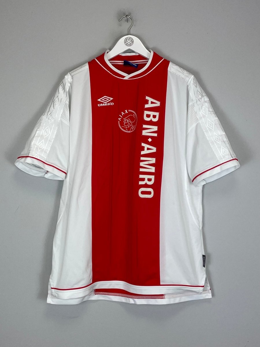 1999/00 AJAX HOME SHIRT (XXL) UMBRO - Cult Kits - XXL - Buy Vintage Football Shirts, Authentic Retro Football Shirts For Sale, Classic Football Shirts & Soccer Jersey