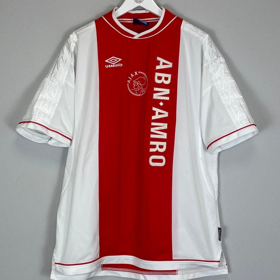 1999/00 AJAX HOME SHIRT (XXL) UMBRO - Cult Kits - XXL - Buy Vintage Football Shirts, Authentic Retro Football Shirts For Sale, Classic Football Shirts & Soccer Jersey
