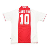 Buy 1999/00 Ajax Laudrup 10 Home Shirt (XL) Umbro ~ Free worldwide shipping available ~ Authentic Vintage Football Shirts from Cult Kits