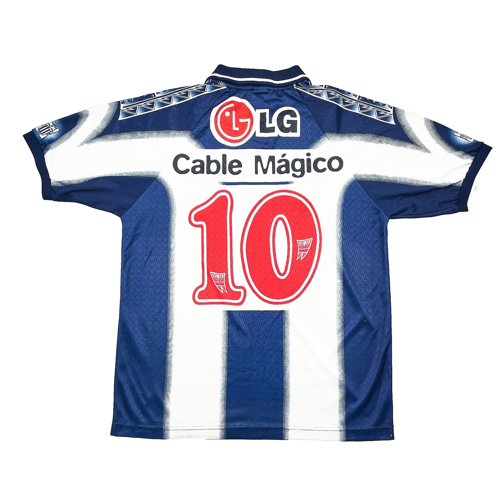 Buy 1999/00 Alianza Lima 10 Home Shirt (L) Walon ~ Free worldwide shipping available ~ Authentic Vintage Football Shirts from Cult Kits