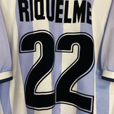 Shop 1999/00 ARGENTINA RIQUELME #22 HOME SHIRT (L) REEBOK, classic football shirts, vintage football shirts & retro soccer jerseys at Cult Kits