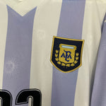 Shop 1999/00 ARGENTINA RIQUELME #22 HOME SHIRT (L) REEBOK, classic football shirts, vintage football shirts & retro soccer jerseys at Cult Kits