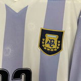 Shop 1999/00 ARGENTINA RIQUELME #22 HOME SHIRT (L) REEBOK, classic football shirts, vintage football shirts & retro soccer jerseys at Cult Kits