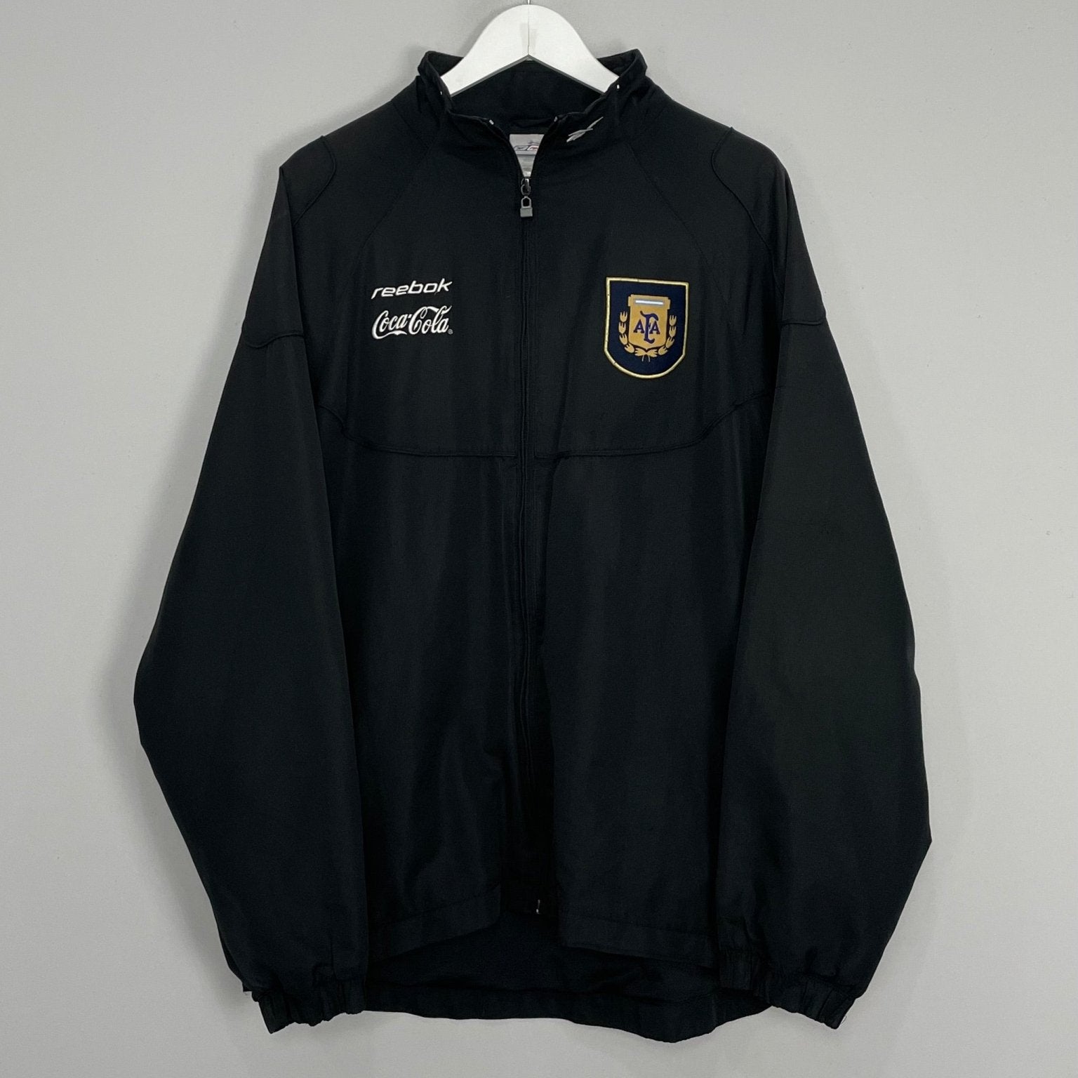 Shop 1999/00 ARGENTINA TRACK JACKET (M) ADIDAS, classic football shirts, vintage football shirts & retro soccer jerseys at Cult Kits