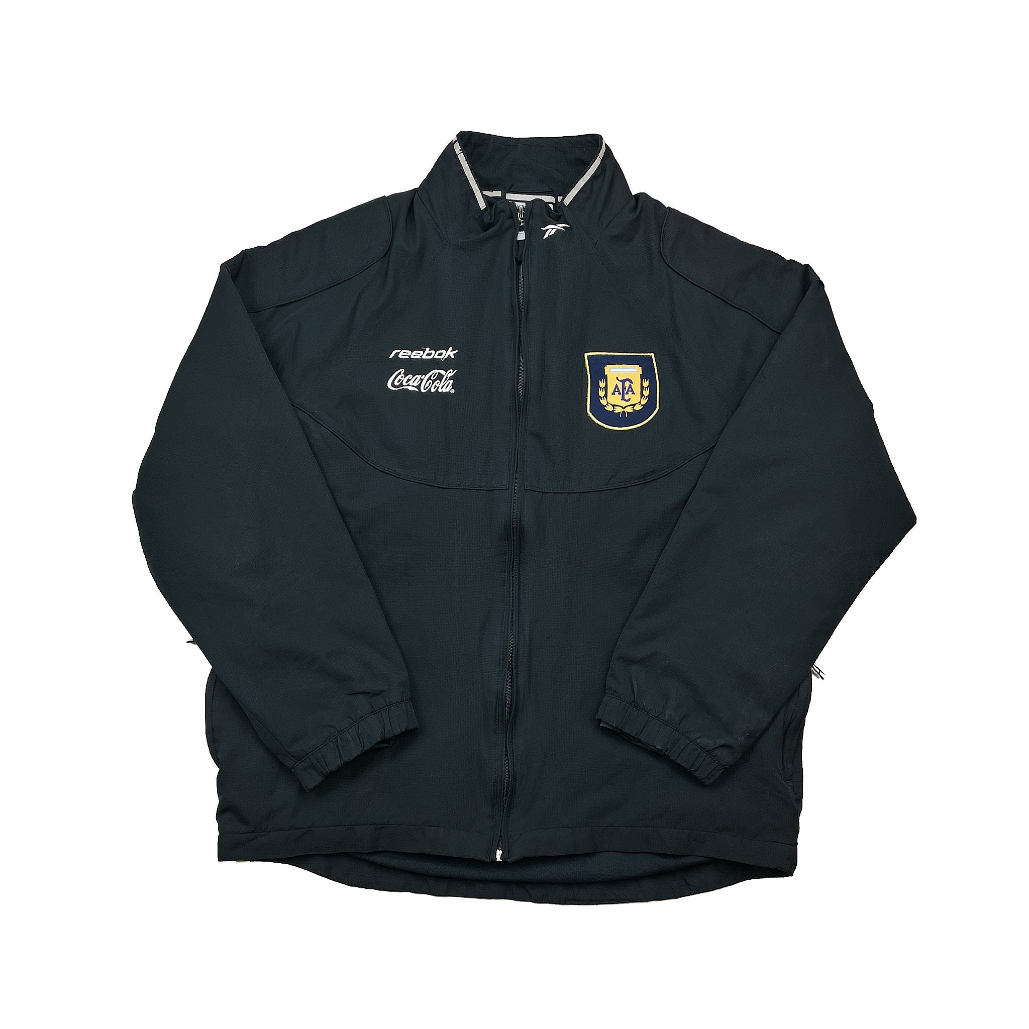 Buy 1999/00 Argentina Track Jacket (M) Reebok ~ Free worldwide shipping ~ Authentic Vintage Football Shirts from Cult Kits