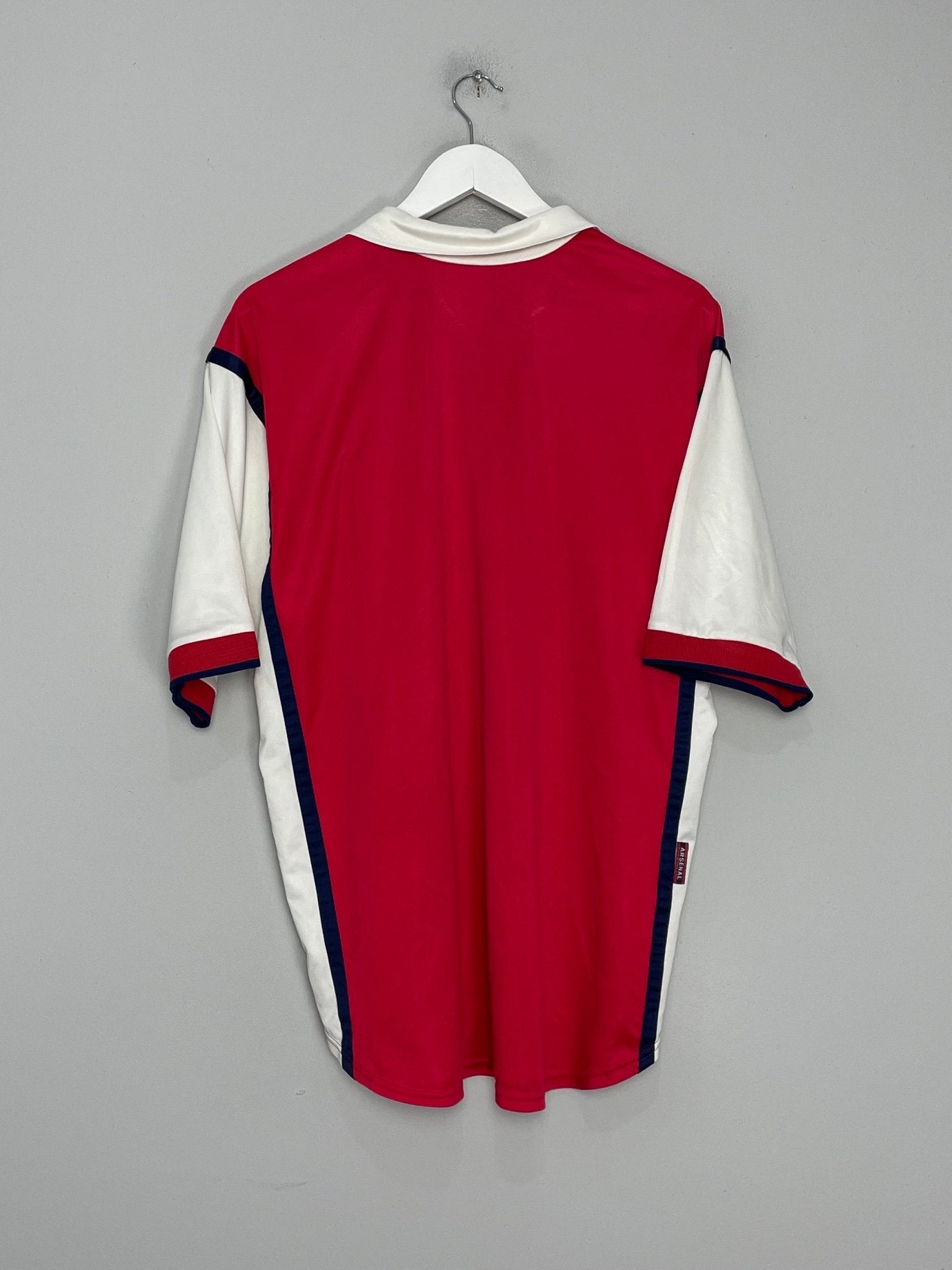 Shop 1999/00 ARSENAL HOME SHIRT (XL) NIKE, classic football shirts, vintage football shirts & retro soccer jerseys at Cult Kits