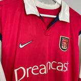 Shop 1999/00 ARSENAL HOME SHIRT (XL) NIKE, classic football shirts, vintage football shirts & retro soccer jerseys at Cult Kits