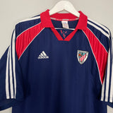 Shop 1999/00 ATHLETIC BILBAO AWAY SHIRT (XL) ADIDAS, classic football shirts, vintage football shirts & retro soccer jerseys at Cult Kits