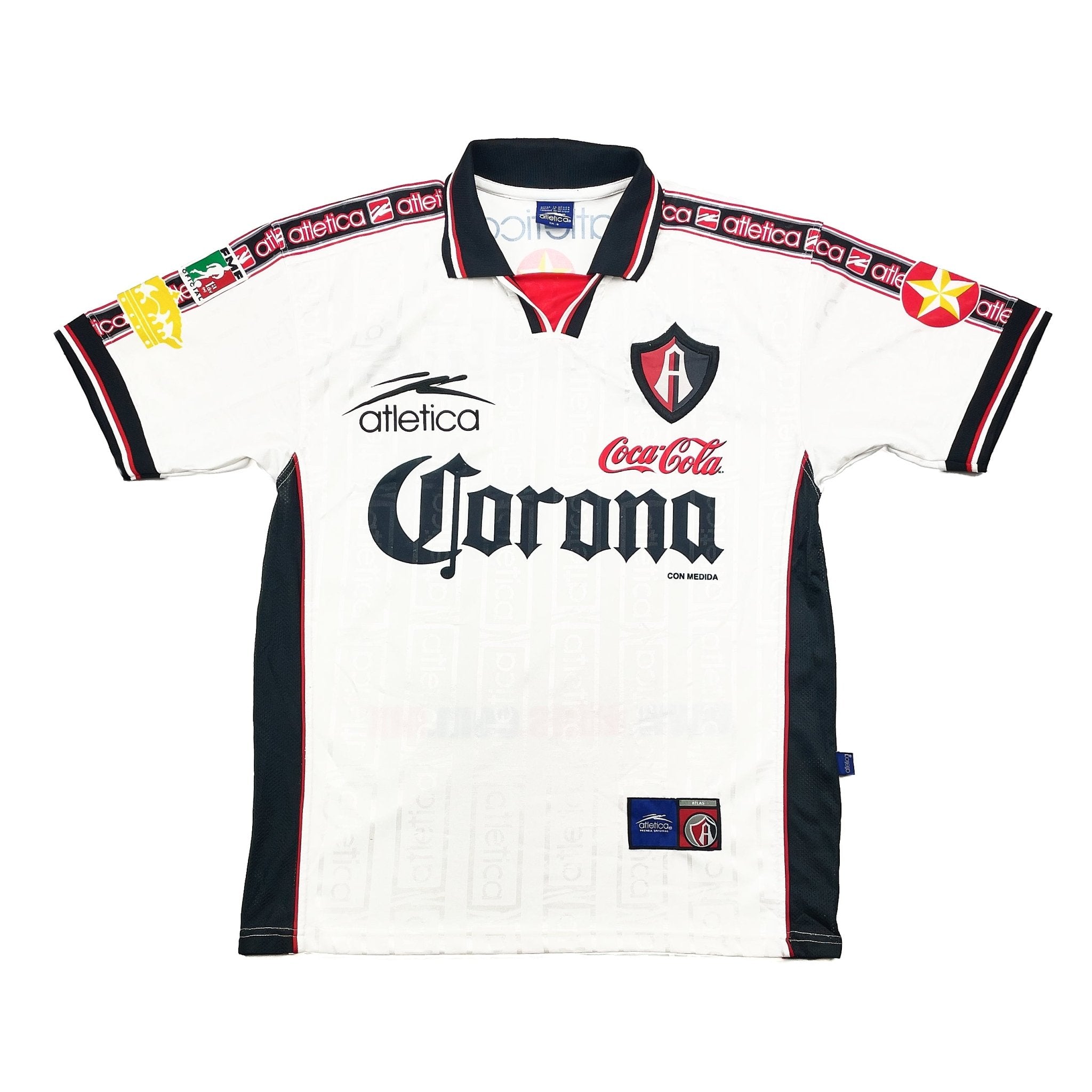 Buy 1999/00 Atlas Away Shirt (S) Atletica ~ Free worldwide shipping available ~ Authentic Vintage Football Shirts from Cult Kits