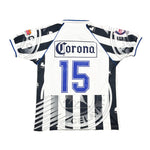 Buy 1999/00 Atletico Celaya 15 Home Shirt (L) Garcis ~ Free worldwide shipping available ~ Authentic Vintage Football Shirts from Cult Kits