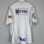 Shop 1999/00 ATLETICO CELAYA HOME SHIRT (XL) GARCIS, classic football shirts, vintage football shirts & retro soccer jerseys at Cult Kits