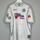 Shop 1999/00 ATLETICO CELAYA HOME SHIRT (XL) GARCIS, classic football shirts, vintage football shirts & retro soccer jerseys at Cult Kits