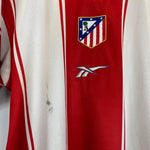 1999/00 ATLETICO MADRID HOME SHIRT (L) REEBOK - Cult Kits - Large - Buy Vintage Football Shirts, Authentic Retro Football Shirts For Sale, Classic Football Shirts & Soccer Jersey