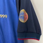 Shop 1999/00 BARCELONA *CENTENARY* HOME SHIRT (L) NIKE, classic football shirts, vintage football shirts & retro soccer jerseys at Cult Kits