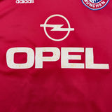 Buy 1999/00 Bayern Munich Elber 9 Home Shirt (L) Adidas ~ Free worldwide shipping ~ Authentic Vintage Football Shirts from Cult Kits