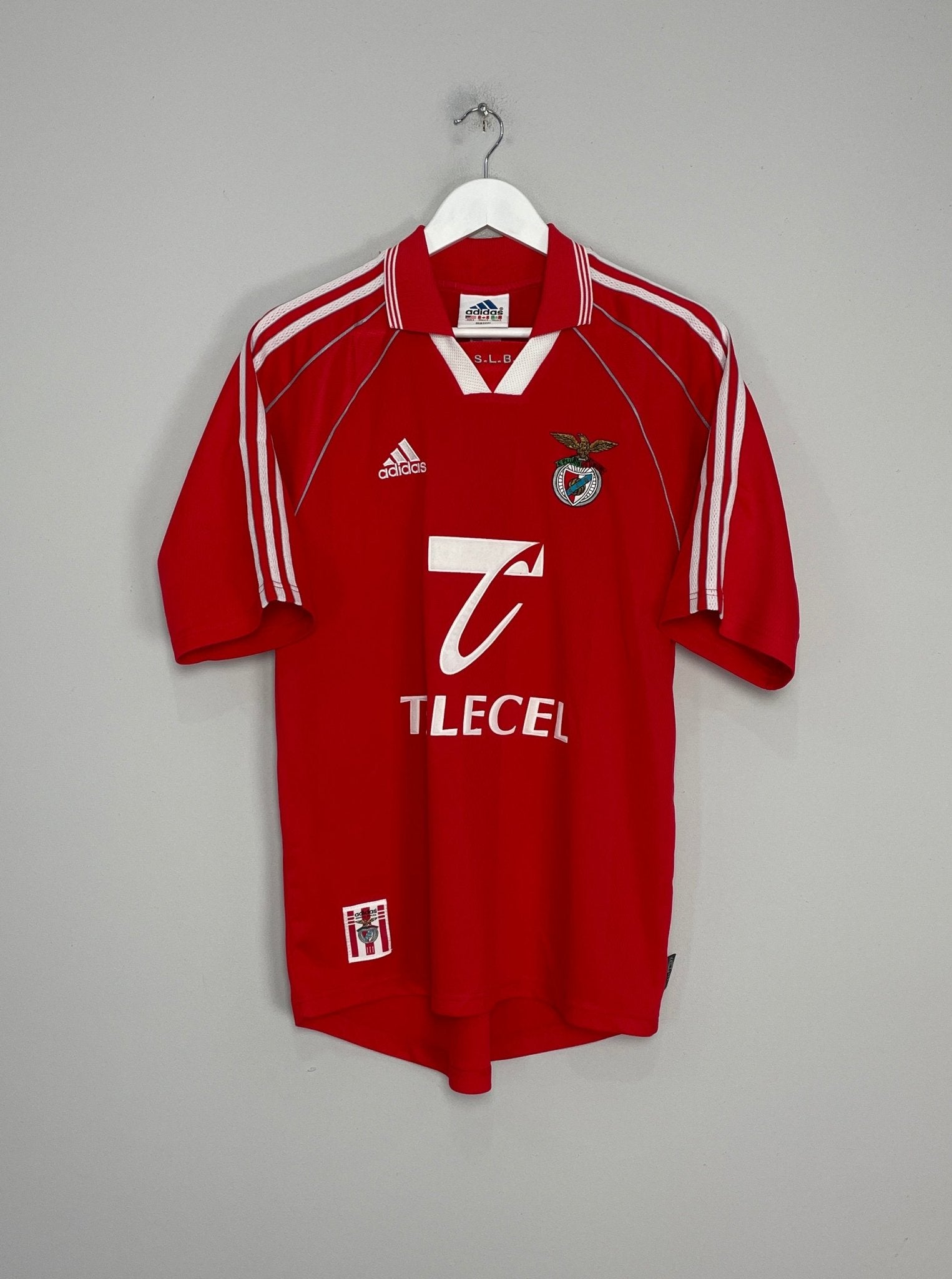 Shop 1999/00 BENFICA HOME SHIRT (S) ADIDAS, classic football shirts, vintage football shirts & retro soccer jerseys at Cult Kits