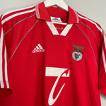 Shop 1999/00 BENFICA HOME SHIRT (S) ADIDAS, classic football shirts, vintage football shirts & retro soccer jerseys at Cult Kits