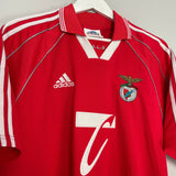 Shop 1999/00 BENFICA HOME SHIRT (S) ADIDAS, classic football shirts, vintage football shirts & retro soccer jerseys at Cult Kits