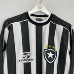 1999/00 BOTAFOGO 10 L/S HOME SHIRT (L) TOPPER - Cult Kits - Large - Buy Vintage Football Shirts, Authentic Retro Football Shirts For Sale, Classic Football Shirts & Soccer Jersey