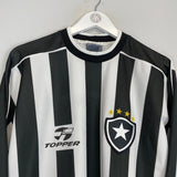 1999/00 BOTAFOGO 10 L/S HOME SHIRT (L) TOPPER - Cult Kits - Large - Buy Vintage Football Shirts, Authentic Retro Football Shirts For Sale, Classic Football Shirts & Soccer Jersey