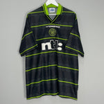 Shop 1999/00 CELTIC LARSSON AWAY SHIRT (XXL) UMBRO, classic football shirts, vintage football shirts & retro soccer jerseys at Cult Kits