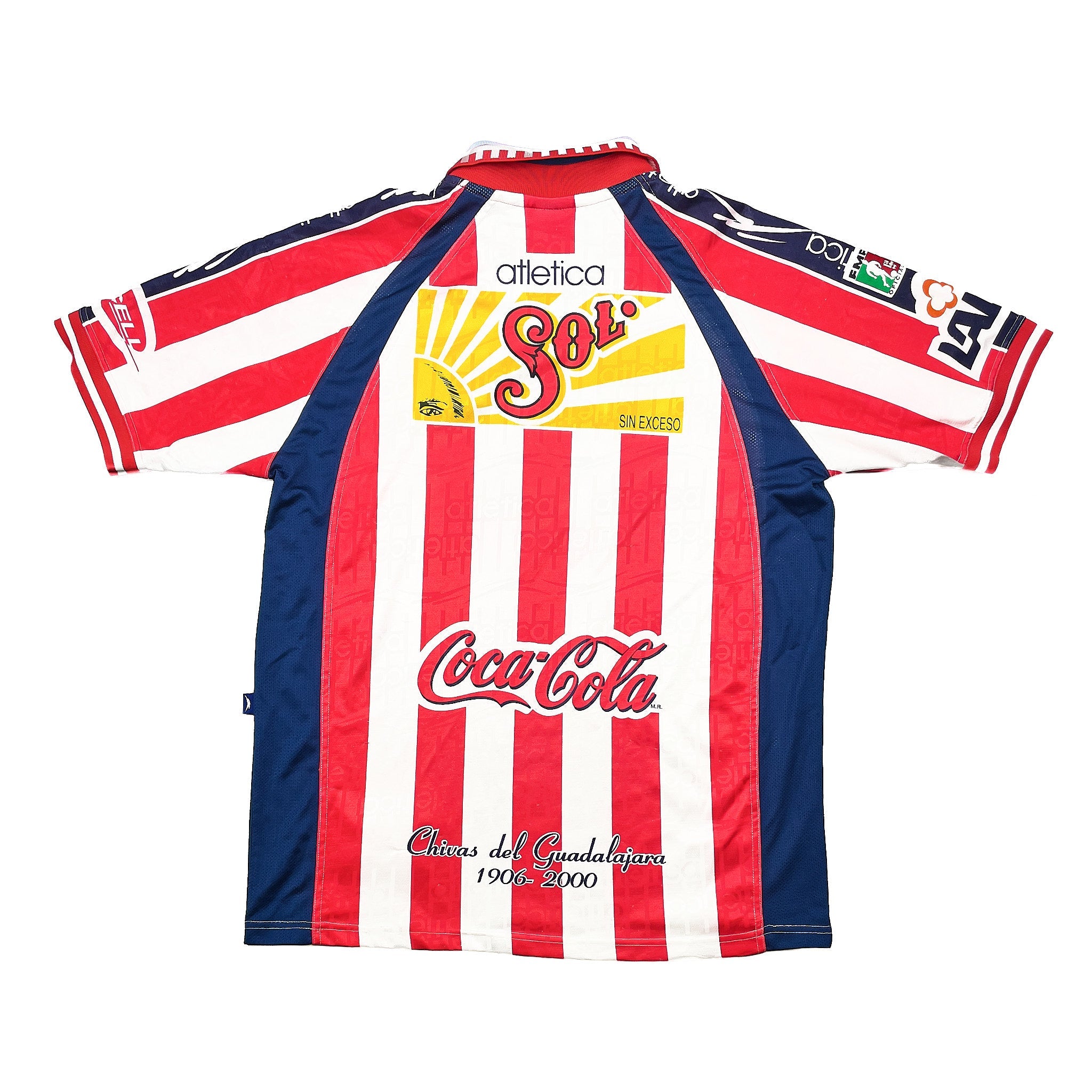 Buy 1999/00 Chivas Guadalajara Home Shirt (M) Atletica ~ Free worldwide shipping available ~ Authentic Vintage Football Shirts from Cult Kits