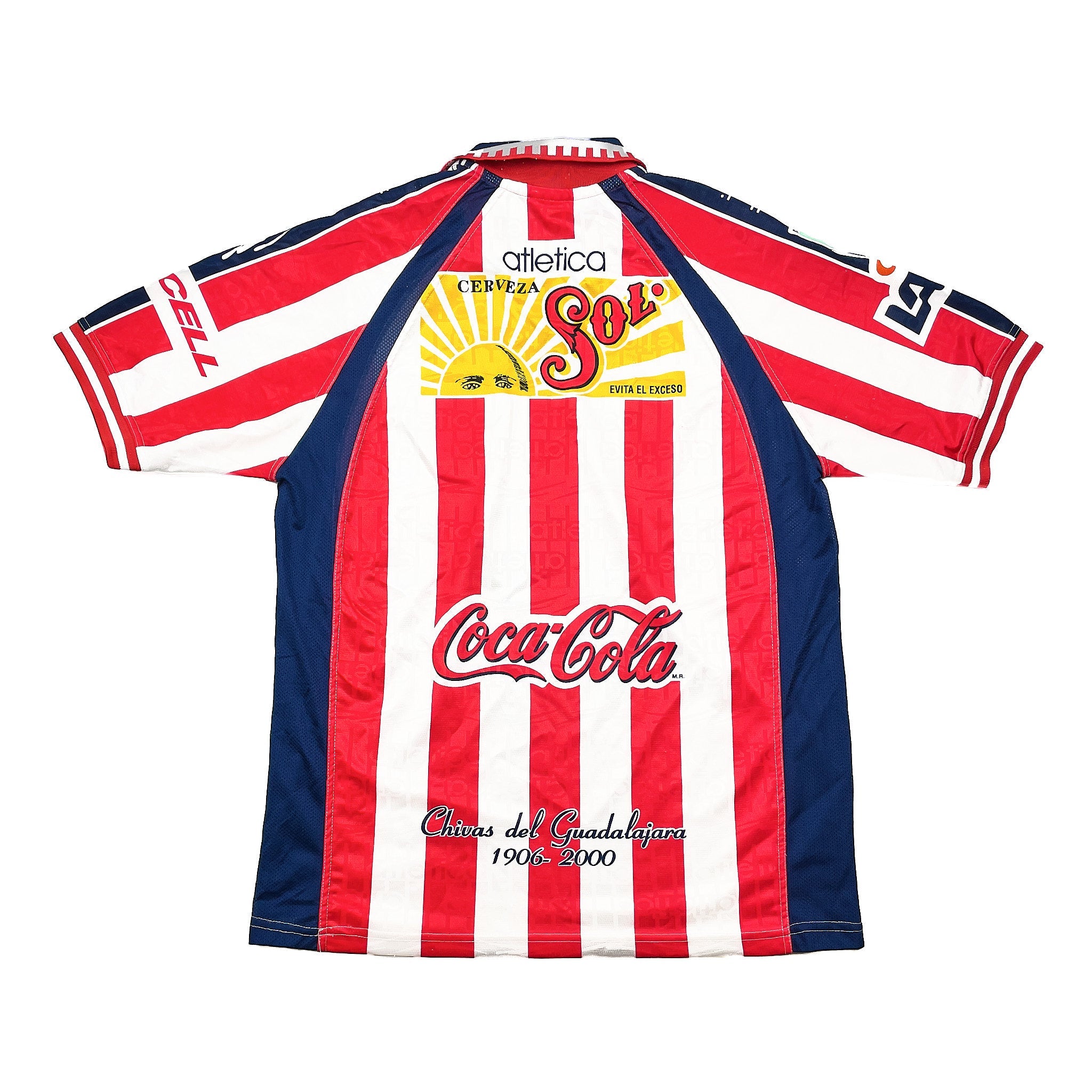 Buy 1999/00 CHIVAS GUADALAJARA HOME SHIRT (M) ATLETICA ~ Free worldwide shipping available ~ Authentic Vintage Football Shirts from Cult Kits