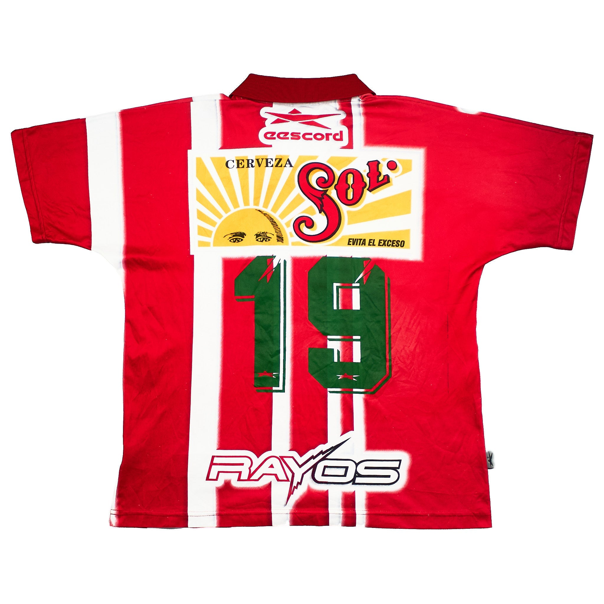 Buy 1999/00 Club Necaxa 19 Third Shirt (L) Eescord ~ Free worldwide shipping ~ Authentic Vintage Football Shirts from Cult Kits