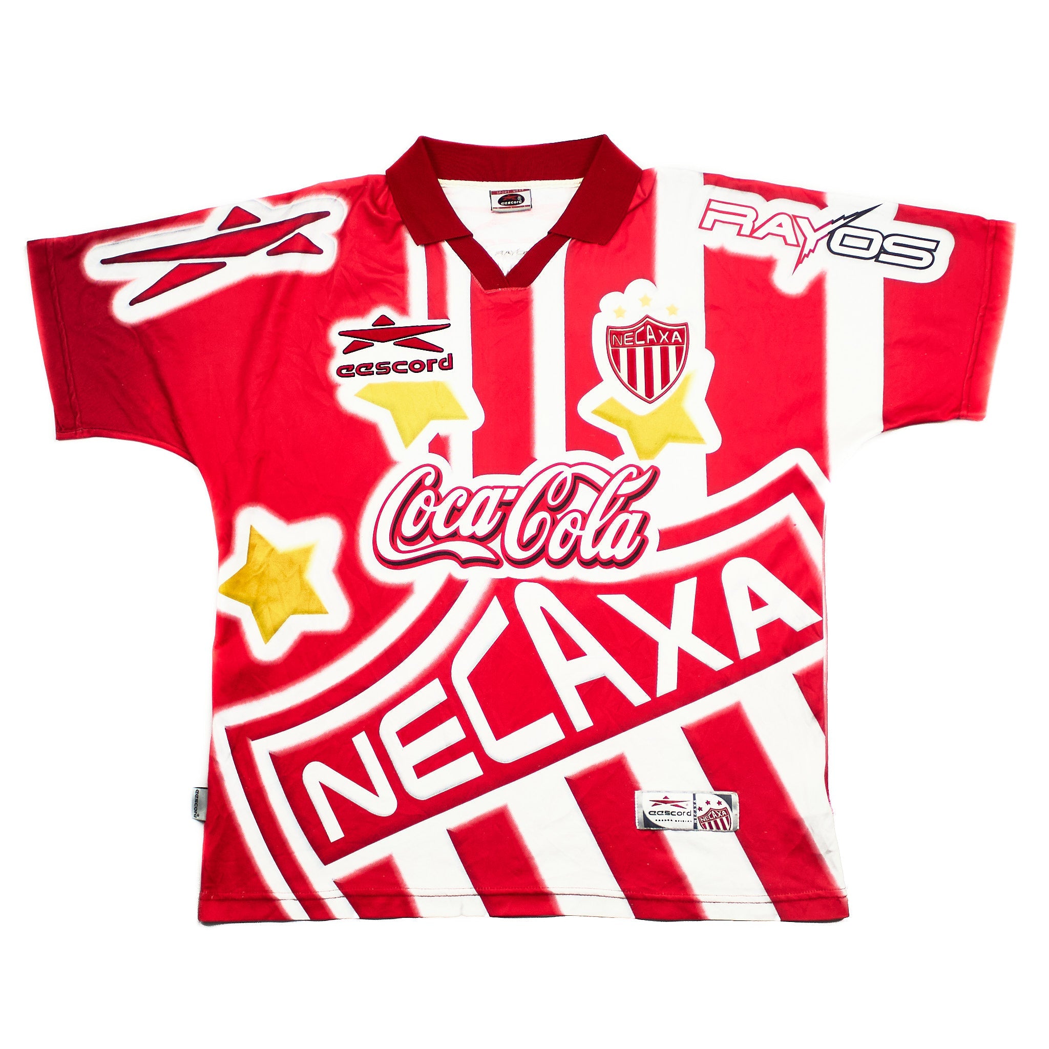 Buy 1999/00 Club Necaxa 19 Third Shirt (L) Eescord ~ Free worldwide shipping ~ Authentic Vintage Football Shirts from Cult Kits