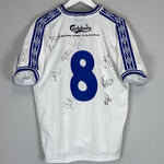 1999/00 COPENHAGEN 8 *SQUAD SIGNED* HOME SHIRT (S) UMBRO - Cult Kits - Small - Buy Vintage Football Shirts, Authentic Retro Football Shirts For Sale, Classic Football Shirts & Soccer Jersey